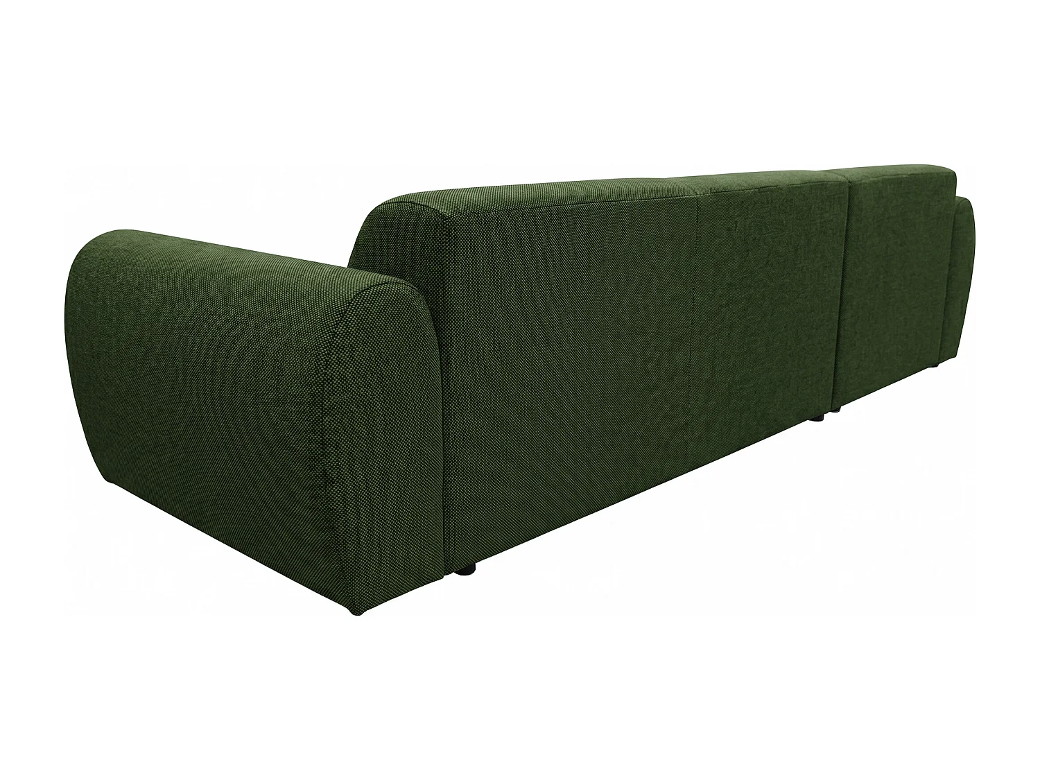 Canapé d’angle Softy – canapé d’angle luxe pour salon, assise moelleuse et élastique, grand canapé 297x180 cm