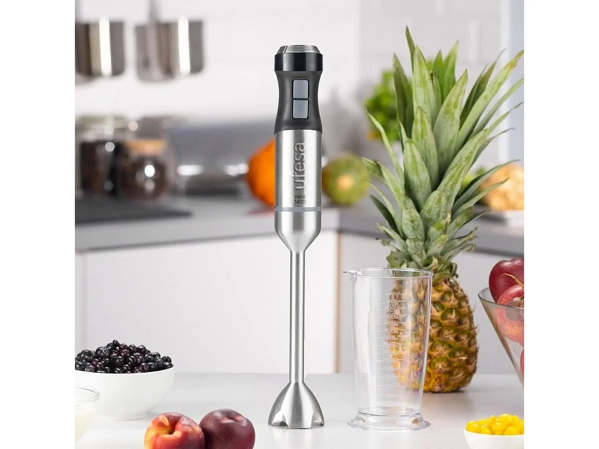 Batidora de mano Ufesa BP4750 Vario Titanium XL 1400W 4 cuchillas inox
