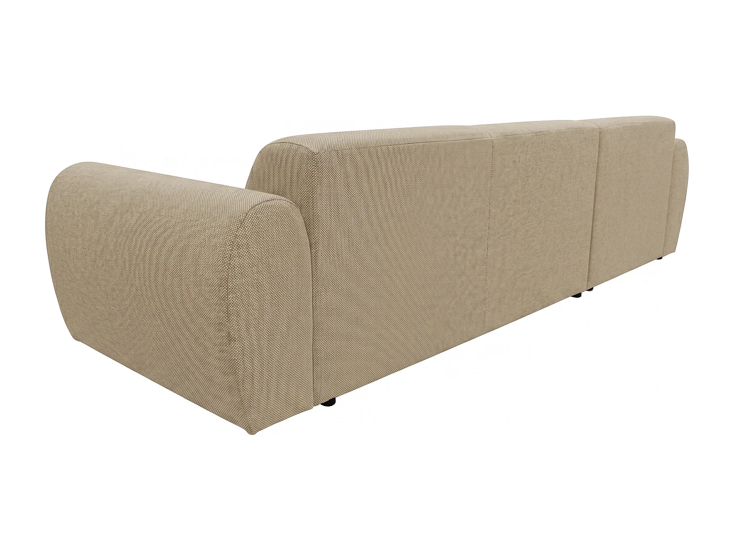 Canapé d’angle Softy – canapé d’angle luxe pour salon, assise moelleuse et élastique, grand canapé 297x180 cm