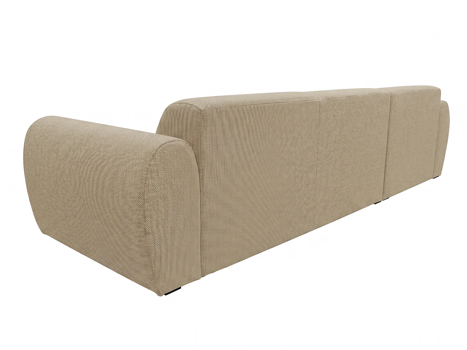 Canapé d’angle Softy – canapé d’angle luxe pour salon, assise moelleuse et élastique, grand canapé 297x180 cm