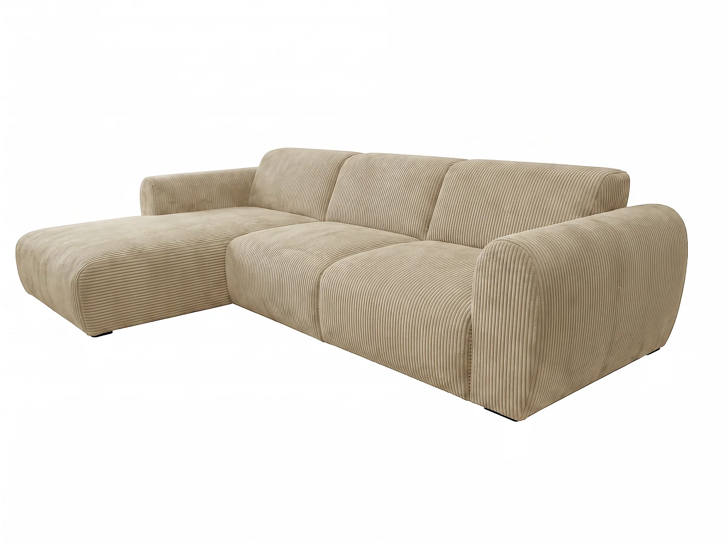 Narożnik Softy – luksusowy narożnik do salonu premium, miękki i sprężysty, duża sofa narożna 297x180cm