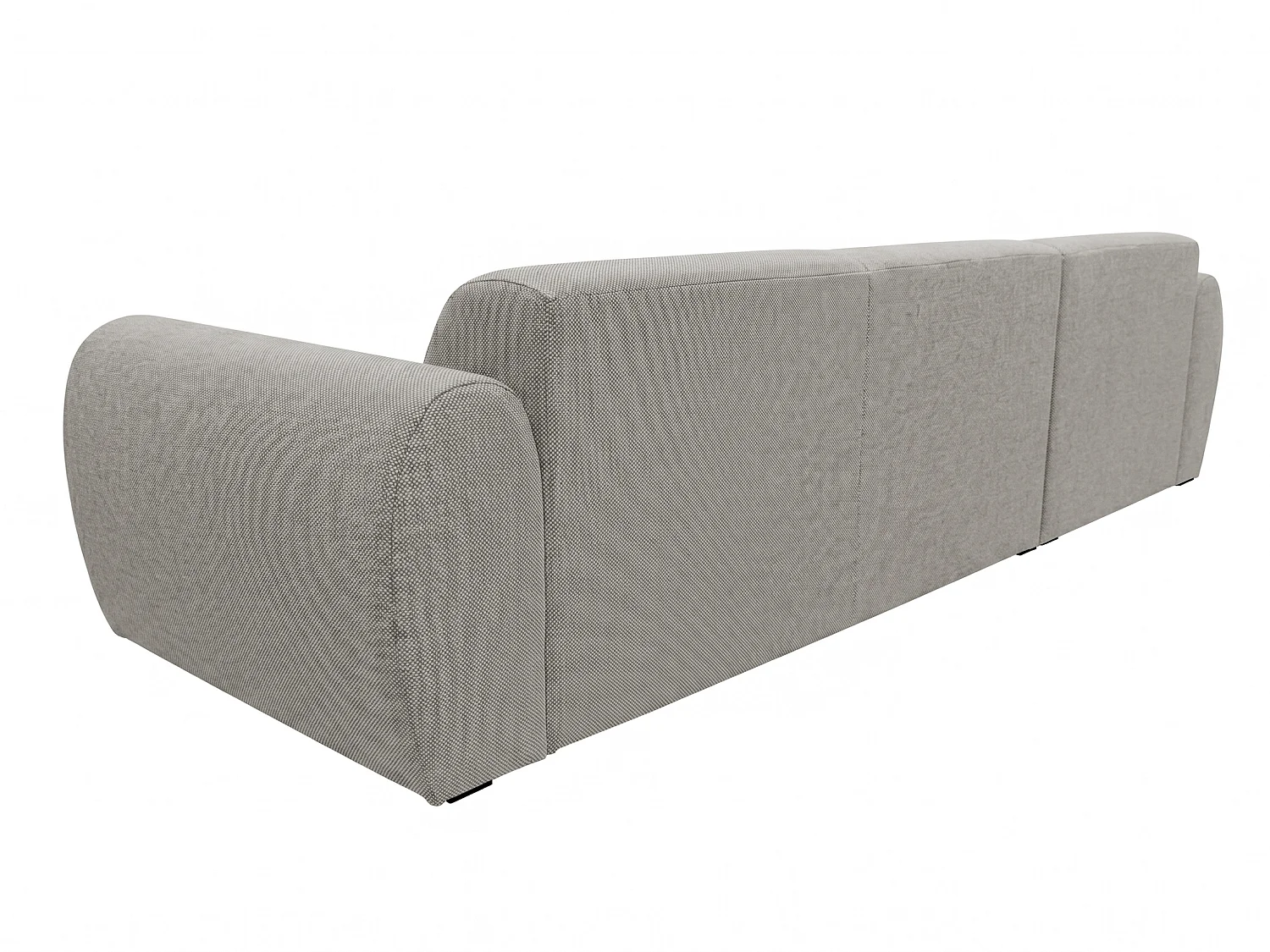 Canapé d’angle Softy – canapé d’angle luxe pour salon, assise moelleuse et élastique, grand canapé 297x180 cm