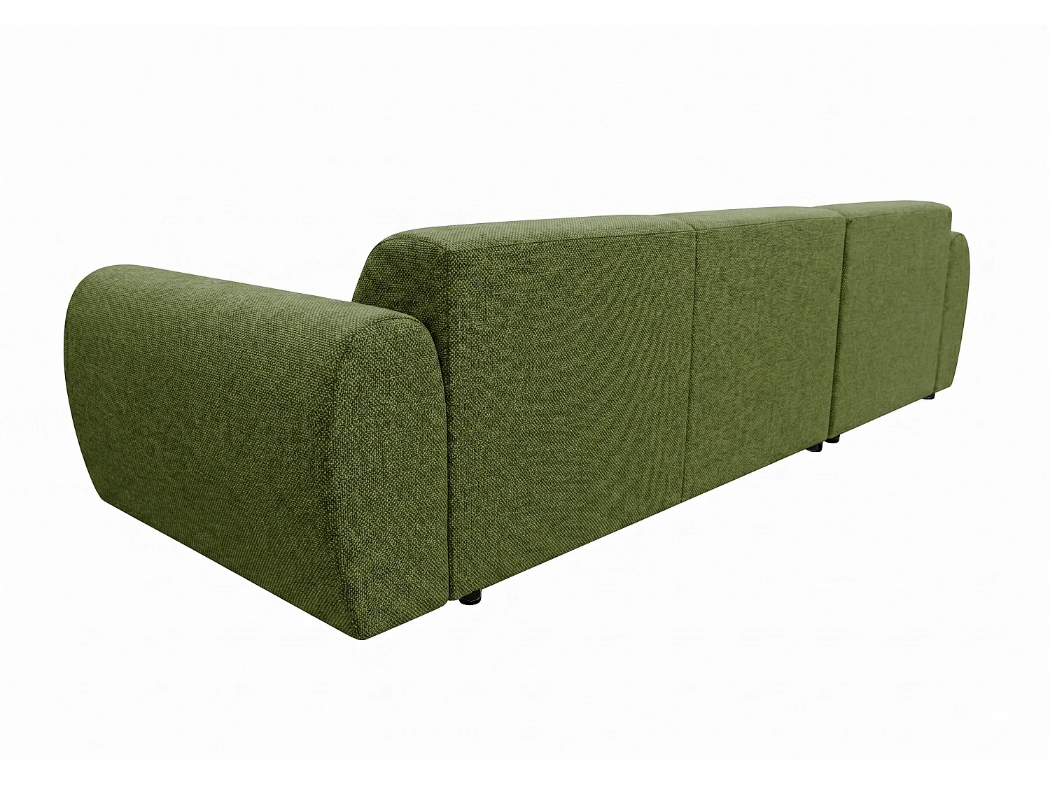 Canapé d’angle Softy – canapé d’angle luxe pour salon, assise moelleuse et élastique, grand canapé 297x180 cm
