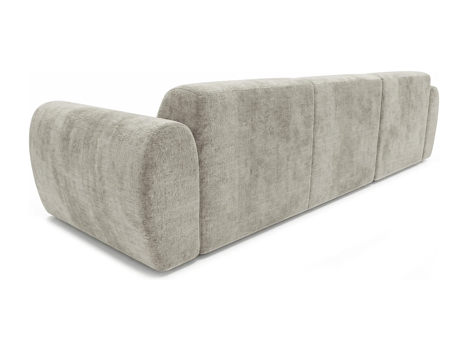 Canapé d’angle Softy – canapé d’angle luxe pour salon, assise moelleuse et élastique, grand canapé 297x180 cm