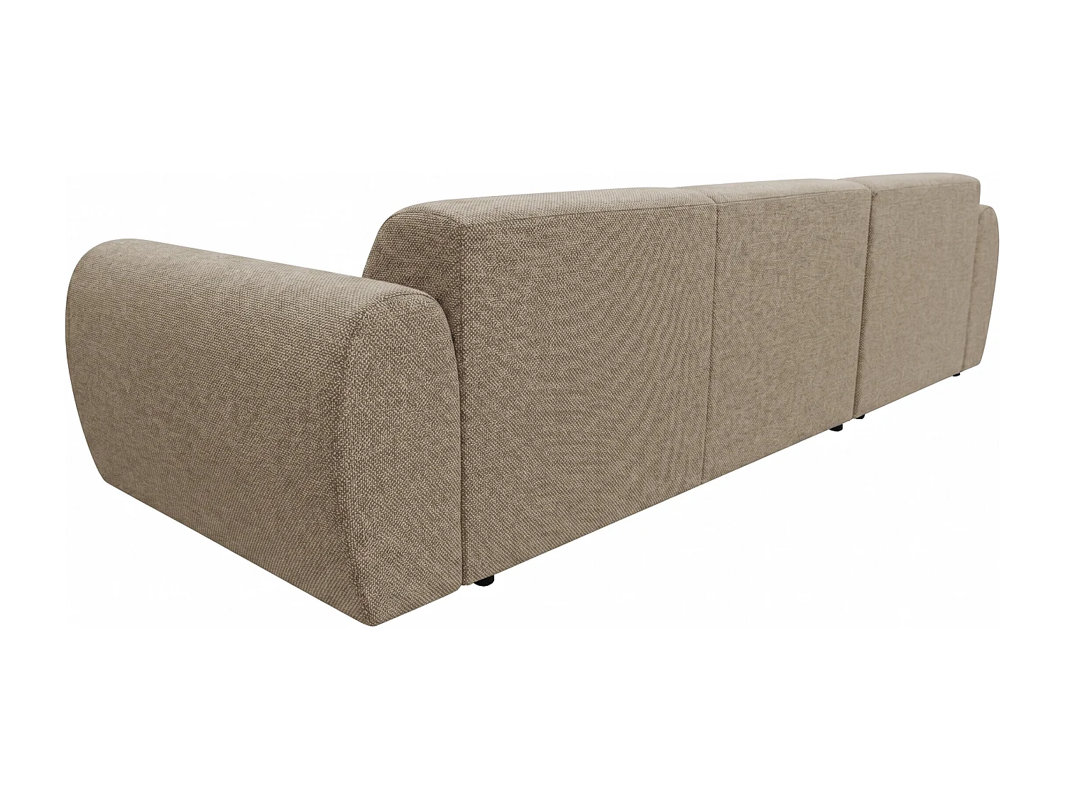 Canapé d’angle Softy – canapé d’angle luxe pour salon, assise moelleuse et élastique, grand canapé 297x180 cm