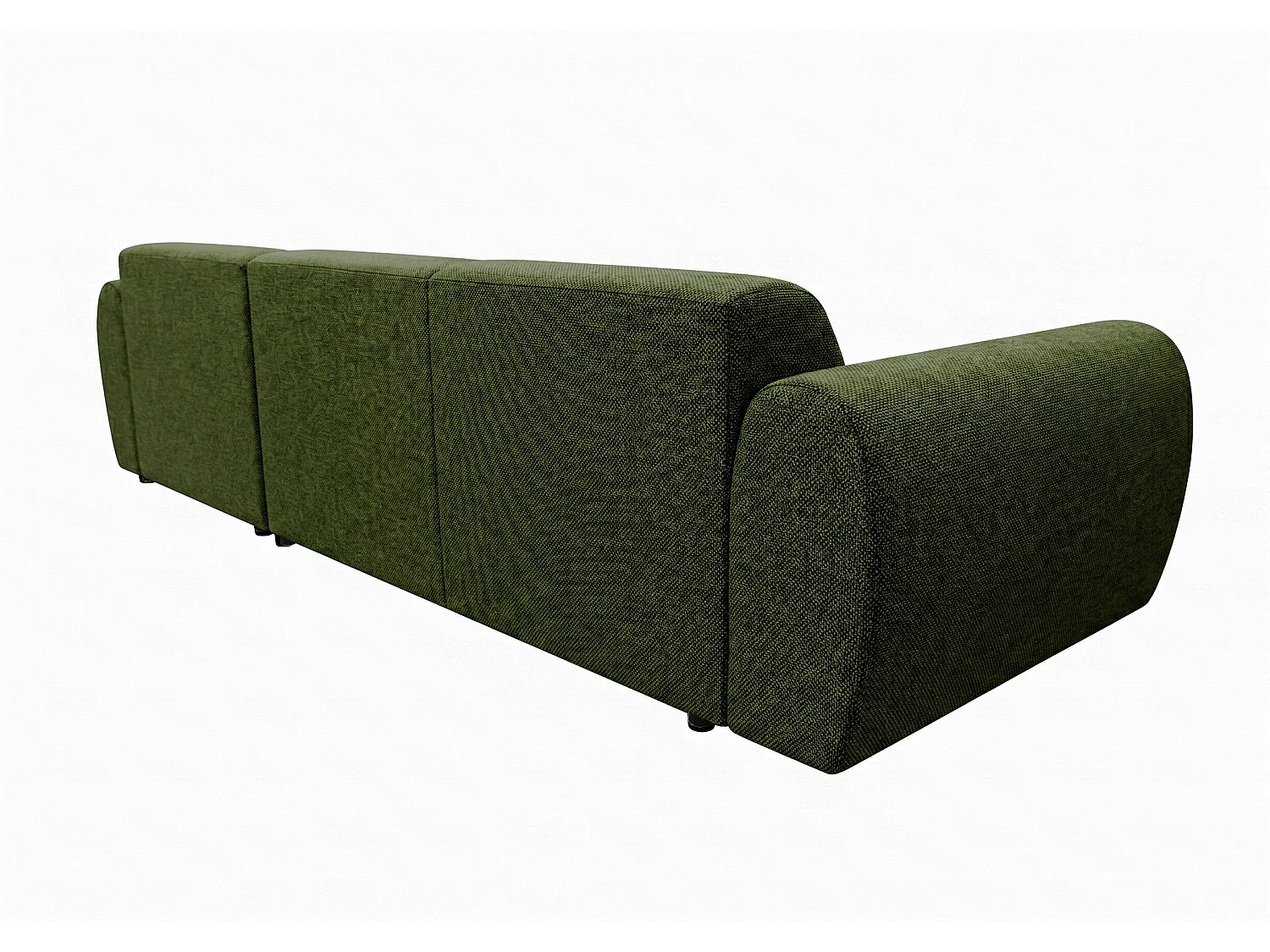 Canapé d’angle Softy – canapé d’angle luxe pour salon, assise moelleuse et élastique, grand canapé 297x180 cm