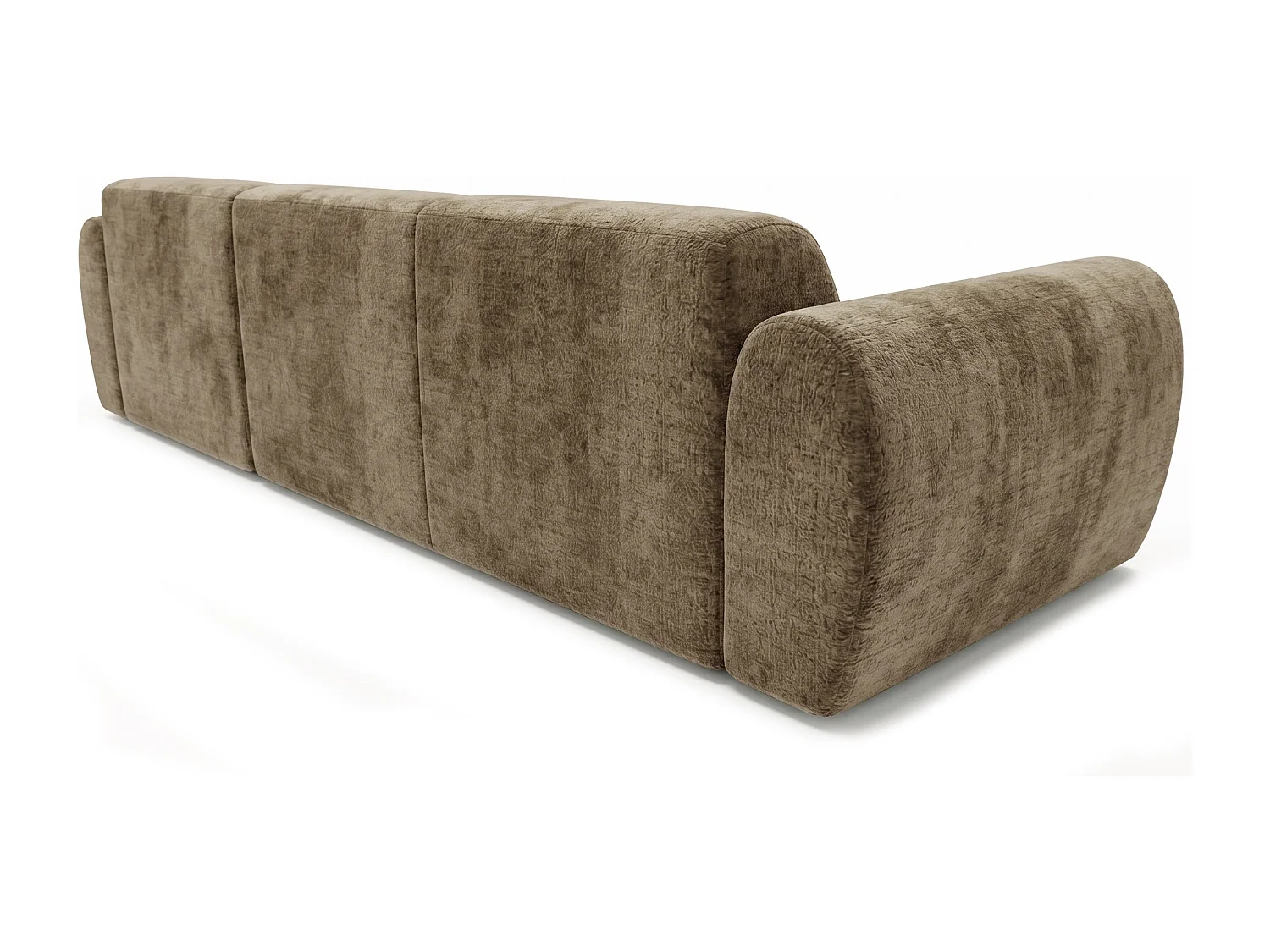 Canapé d’angle Softy – canapé d’angle luxe pour salon, assise moelleuse et élastique, grand canapé 297x180 cm