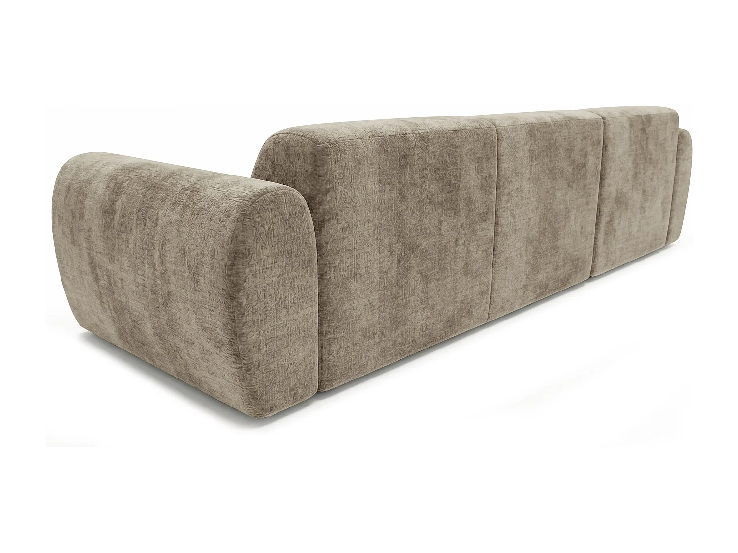 Canapé d’angle Softy – canapé d’angle luxe pour salon, assise moelleuse et élastique, grand canapé 297x180 cm