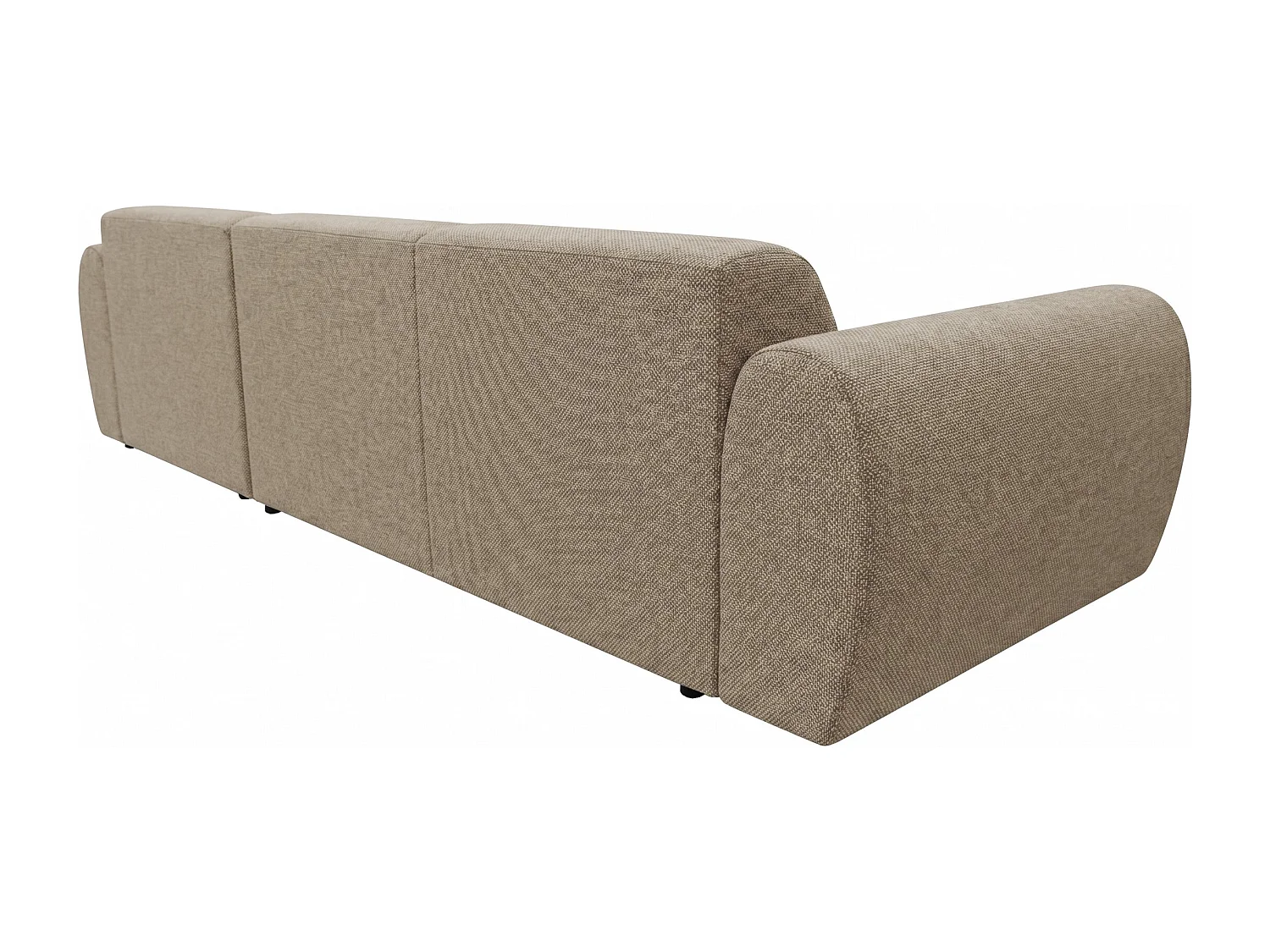 Canapé d’angle Softy – canapé d’angle luxe pour salon, assise moelleuse et élastique, grand canapé 297x180 cm