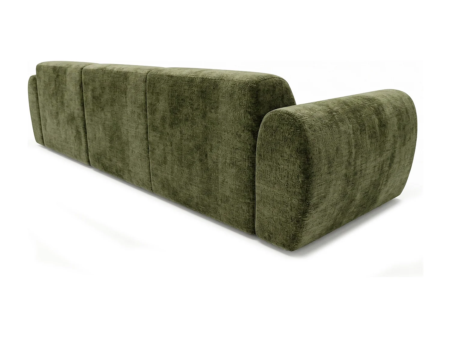 Canapé d’angle Softy – canapé d’angle luxe pour salon, assise moelleuse et élastique, grand canapé 297x180 cm