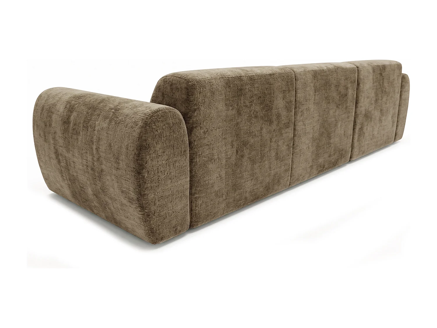 Canapé d’angle Softy – canapé d’angle luxe pour salon, assise moelleuse et élastique, grand canapé 297x180 cm