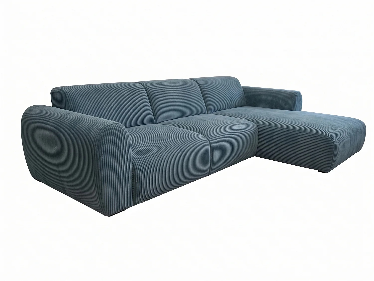 Narożnik Softy – luksusowy narożnik do salonu premium, miękki i sprężysty, duża sofa narożna 297x180cm