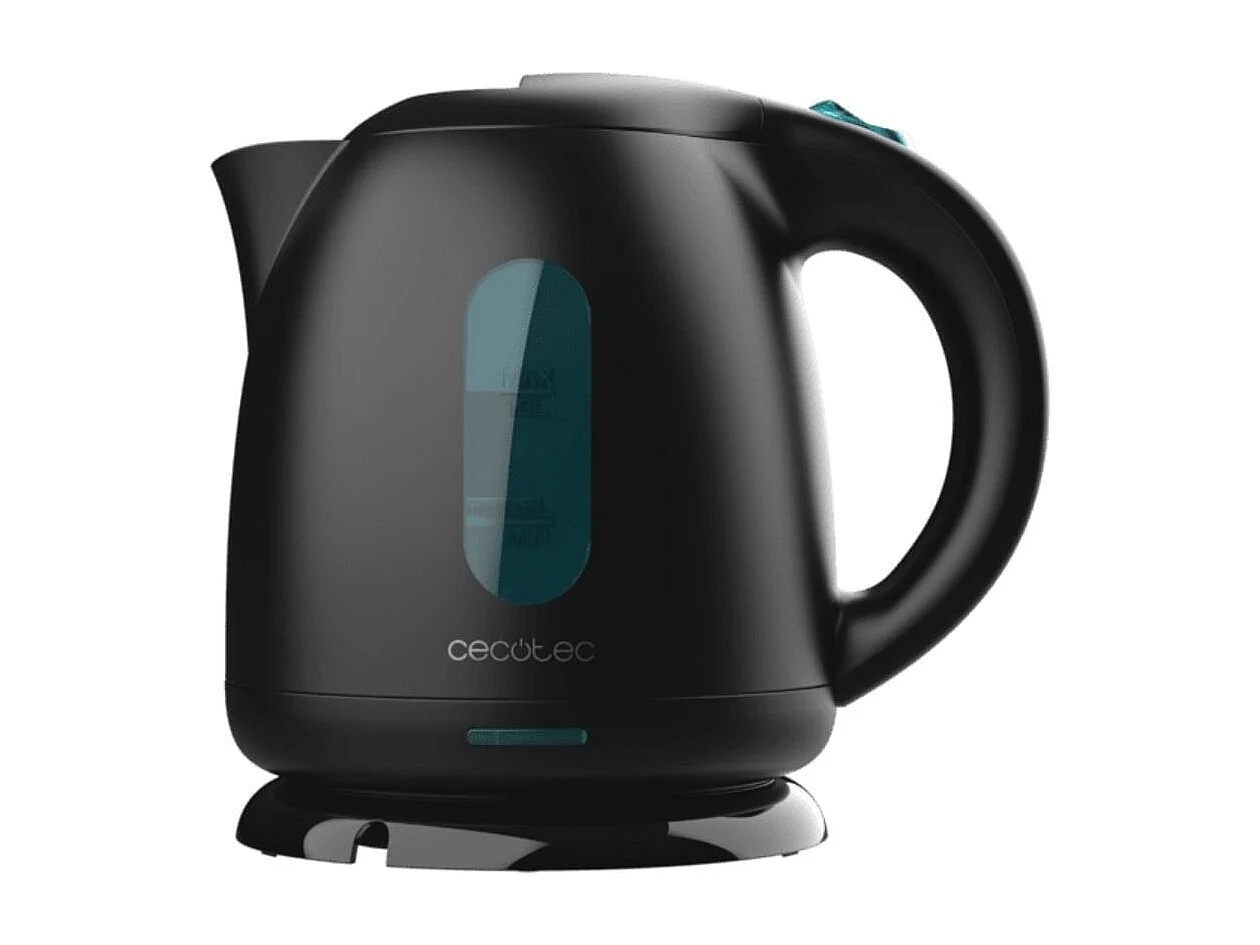 Hervidor Cecotec Thermosense 140 2200W 1L base con giro negro