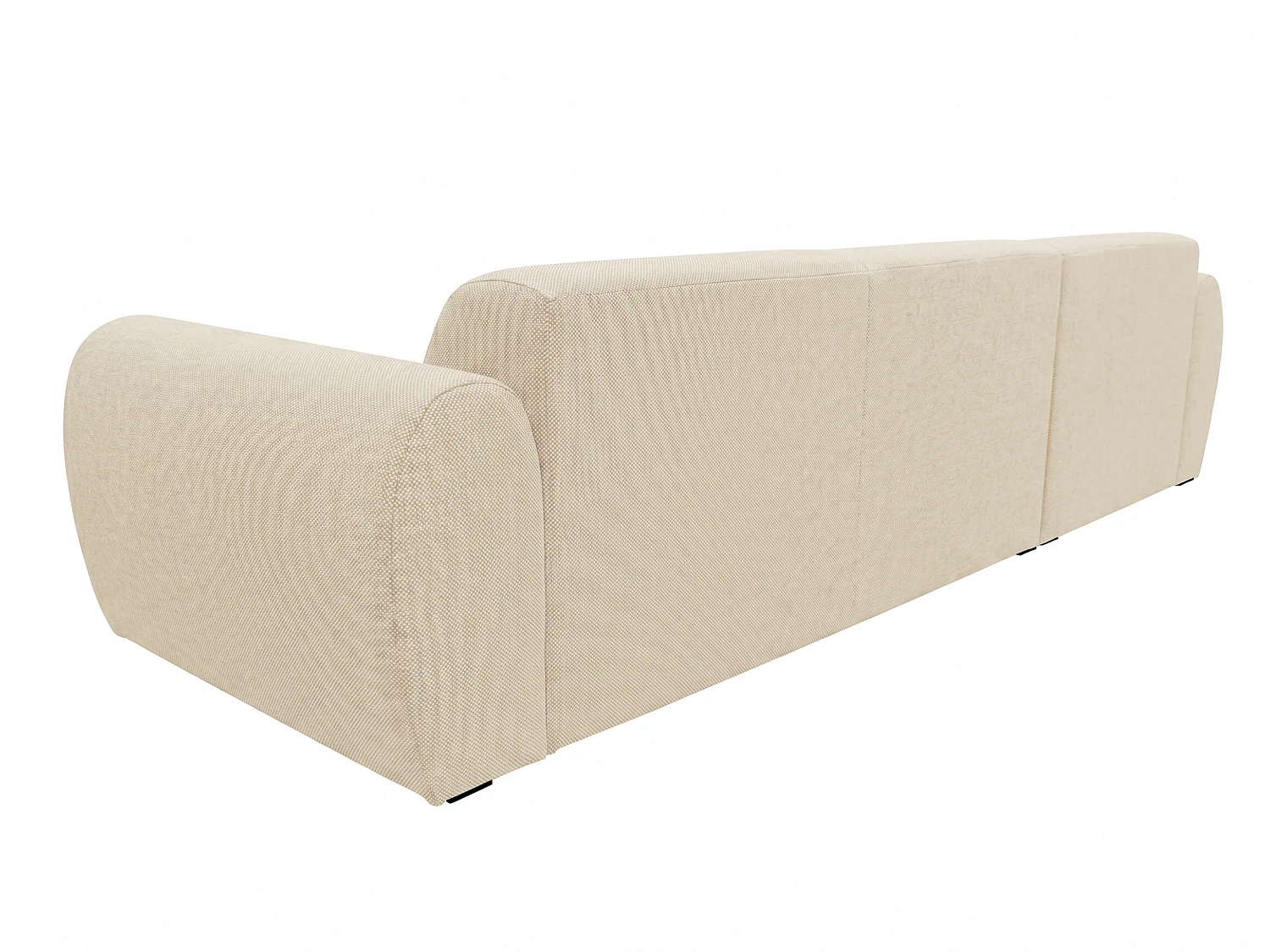 Canapé d’angle Softy – canapé d’angle luxe pour salon, assise moelleuse et élastique, grand canapé 297x180 cm