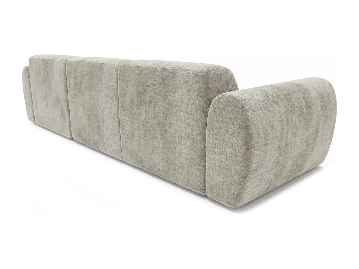 Canapé d’angle Softy – canapé d’angle luxe pour salon, assise moelleuse et élastique, grand canapé 297x180 cm
