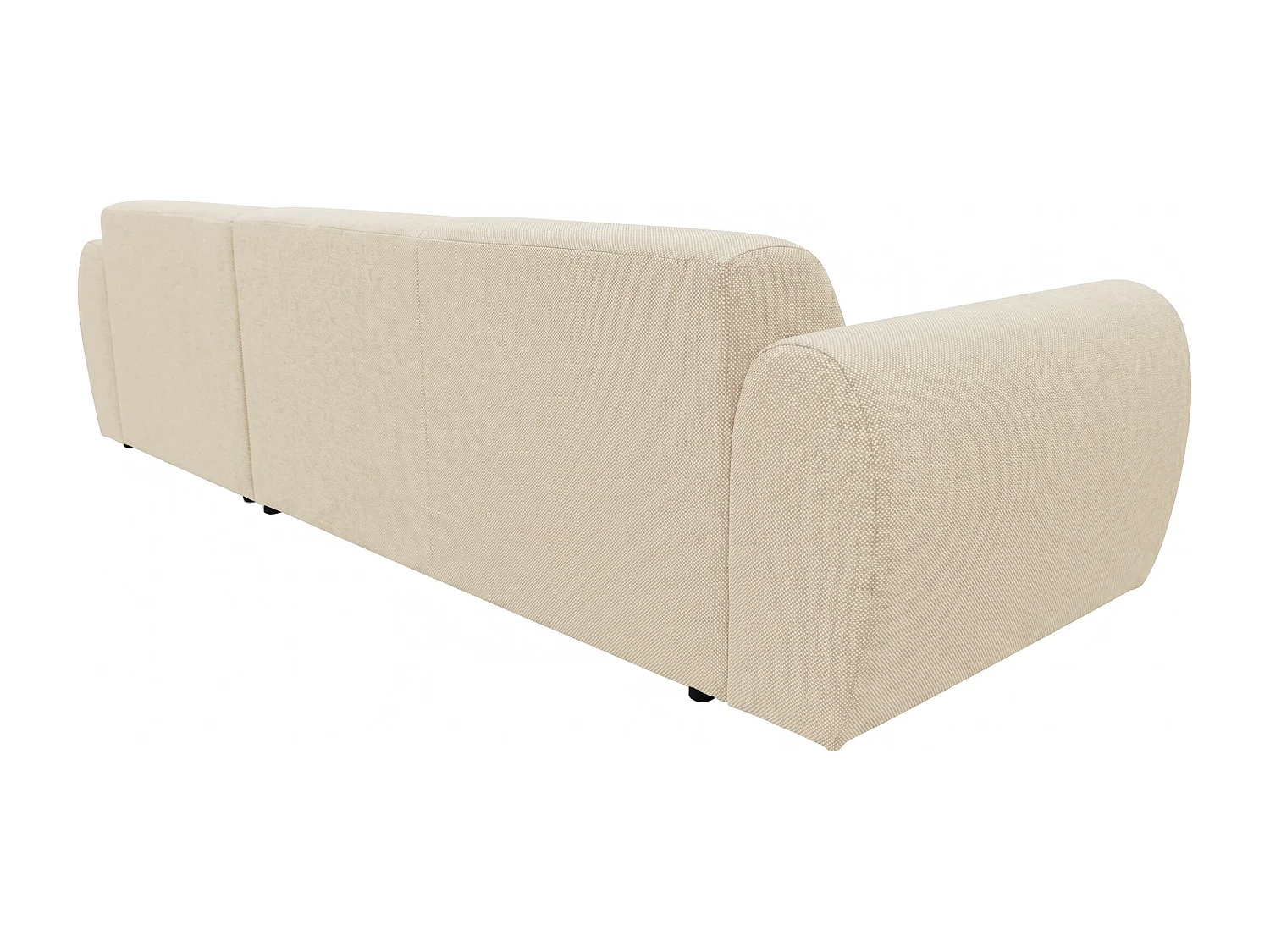 Canapé d’angle Softy – canapé d’angle luxe pour salon, assise moelleuse et élastique, grand canapé 297x180 cm