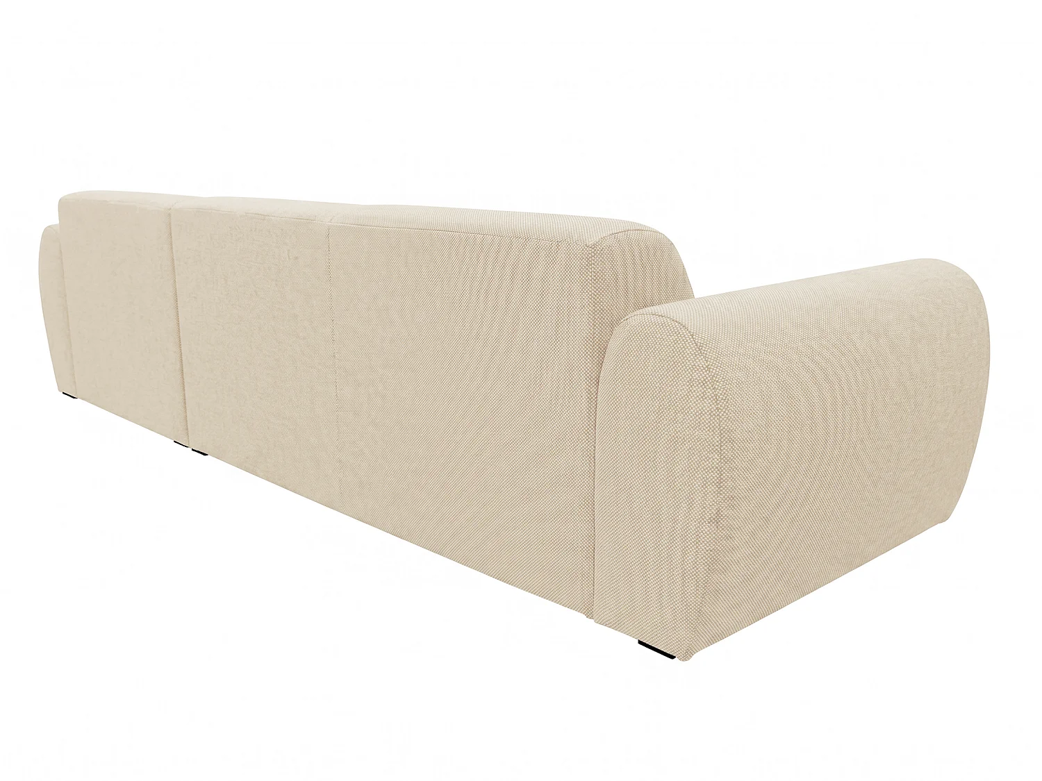 Canapé d’angle Softy – canapé d’angle luxe pour salon, assise moelleuse et élastique, grand canapé 297x180 cm