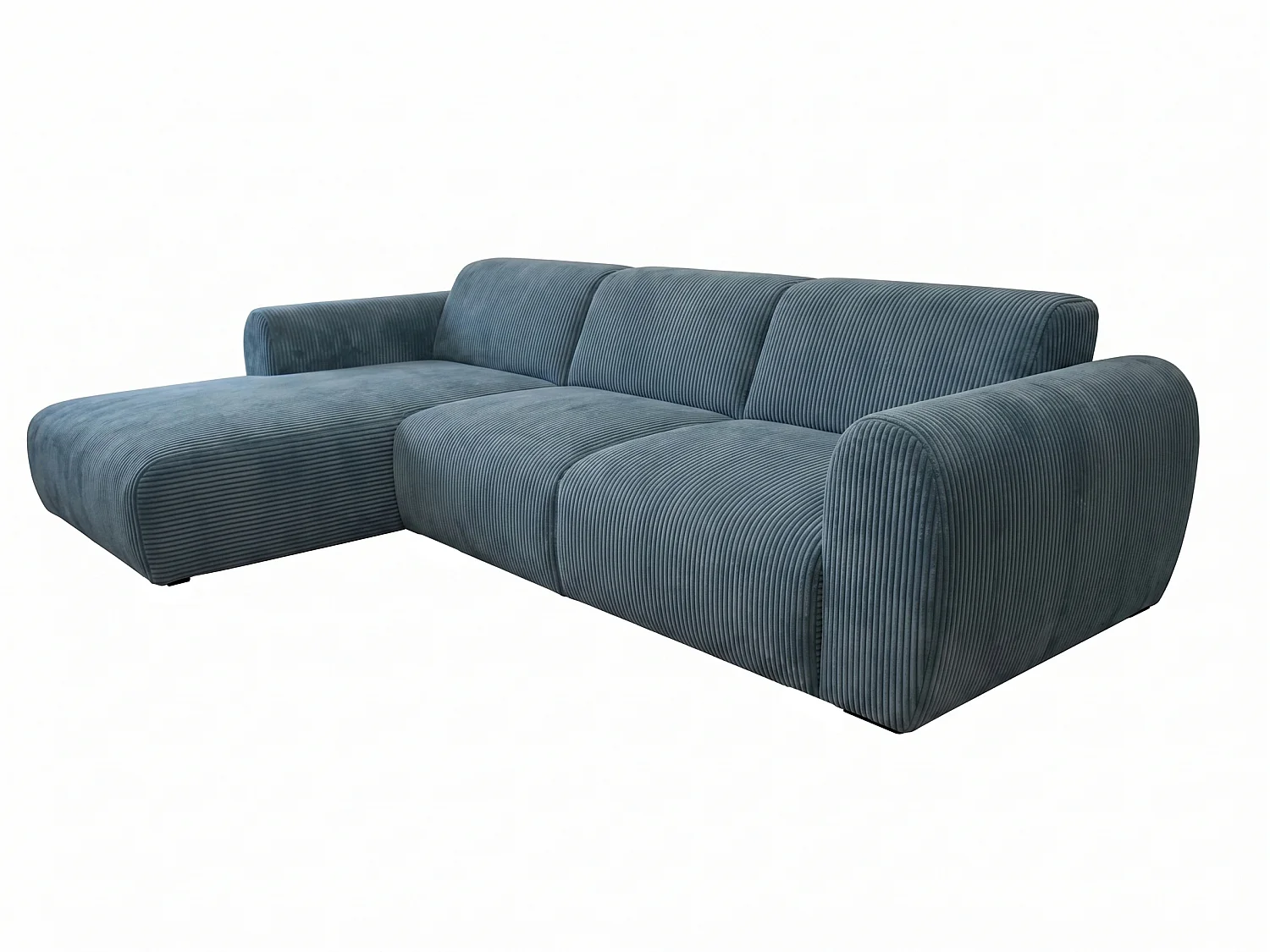 Narożnik Softy – luksusowy narożnik do salonu premium, miękki i sprężysty, duża sofa narożna 297x180cm