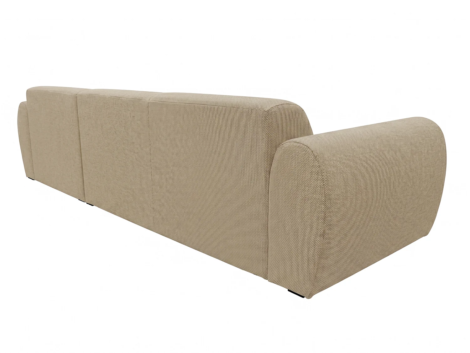 Canapé d’angle Softy – canapé d’angle luxe pour salon, assise moelleuse et élastique, grand canapé 297x180 cm