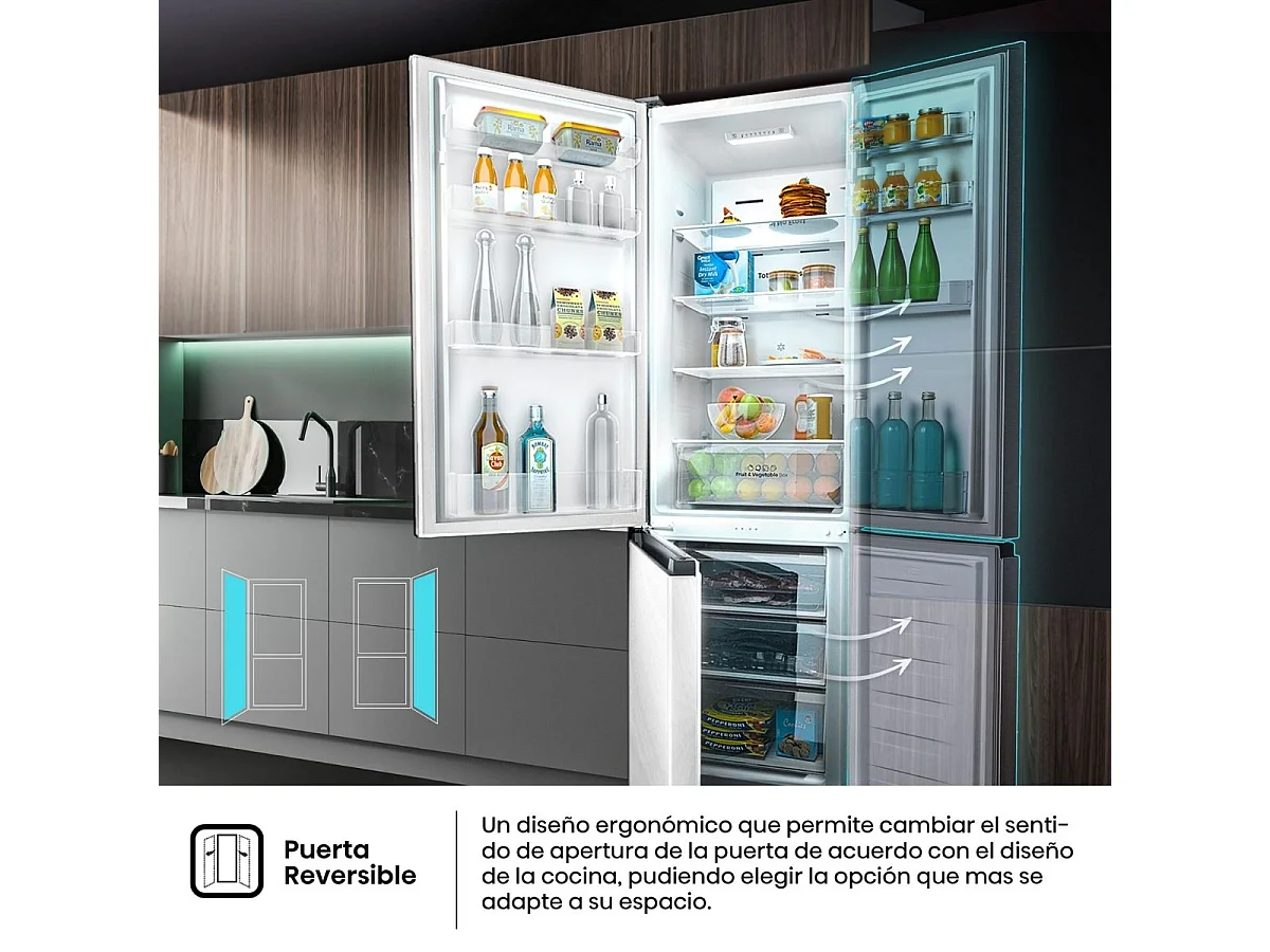 Hisense RB329N4AWE frigorifero con congelatore Libera installazione 255 L E Bianco