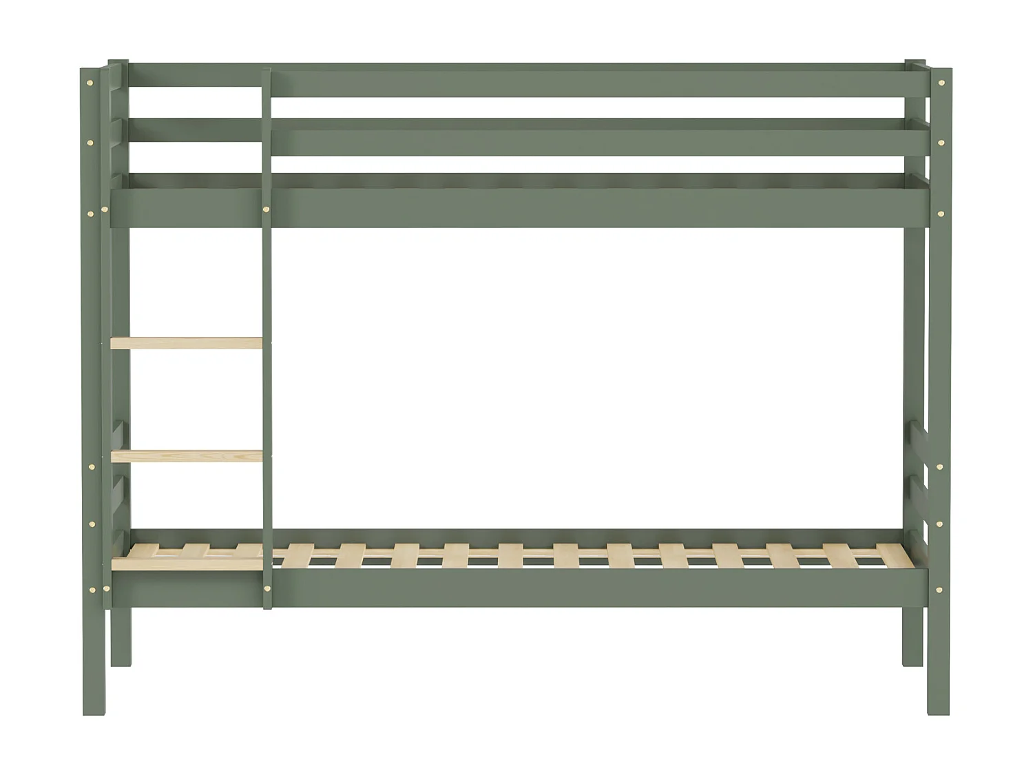 Lits superposés pour enfants 190x90cm vert AMBRE