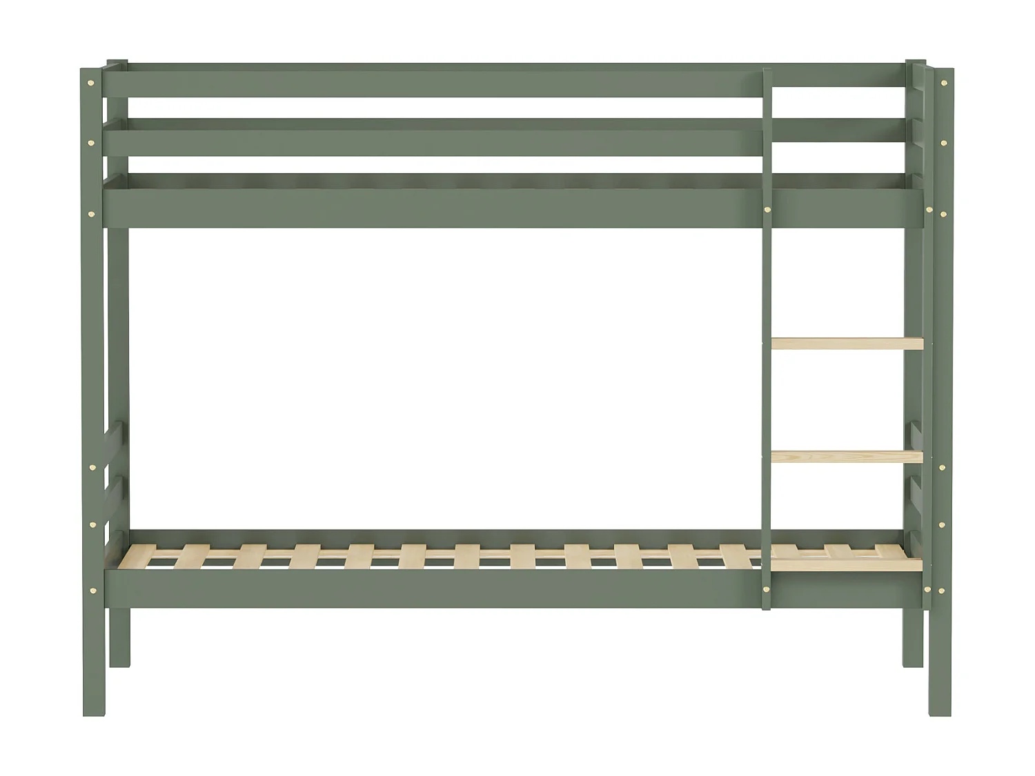 Lits superposés pour enfants 190x90cm vert AMBRE