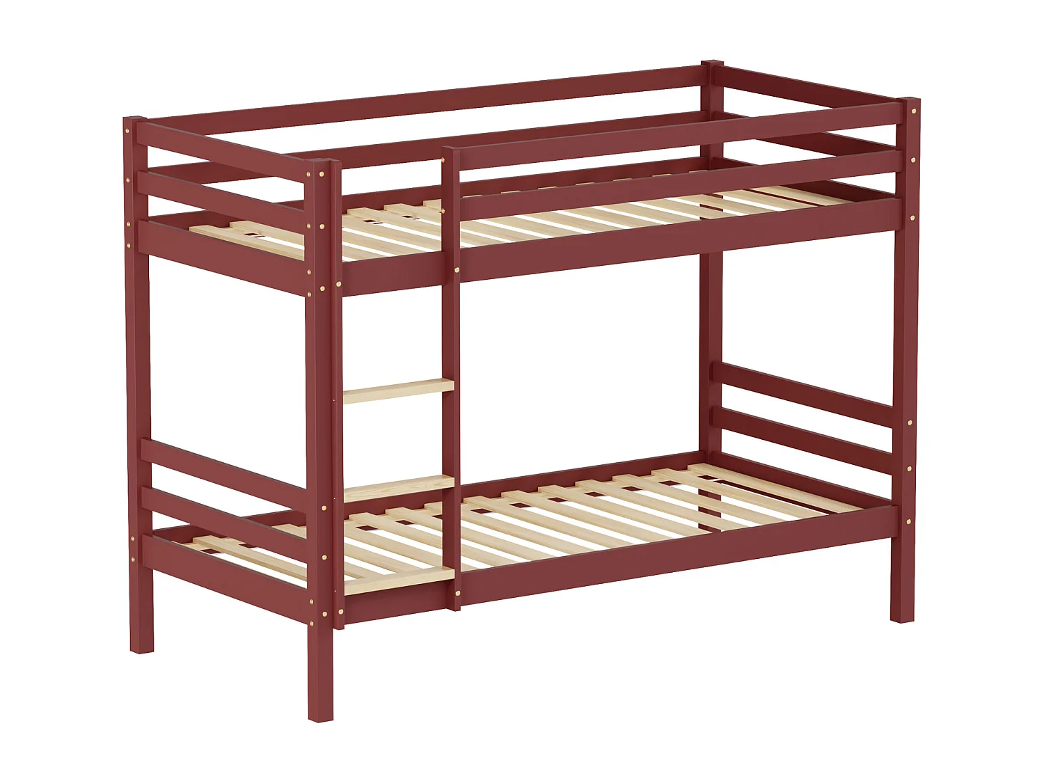 Kinderstapelbed 190x90cm terracotta AMBER