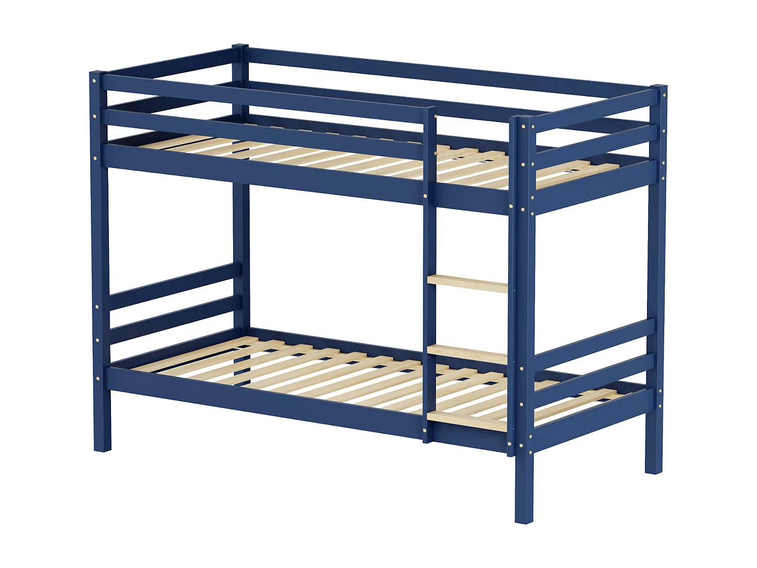 Kinderstapelbed 190x90cm donkerblauw AMBER