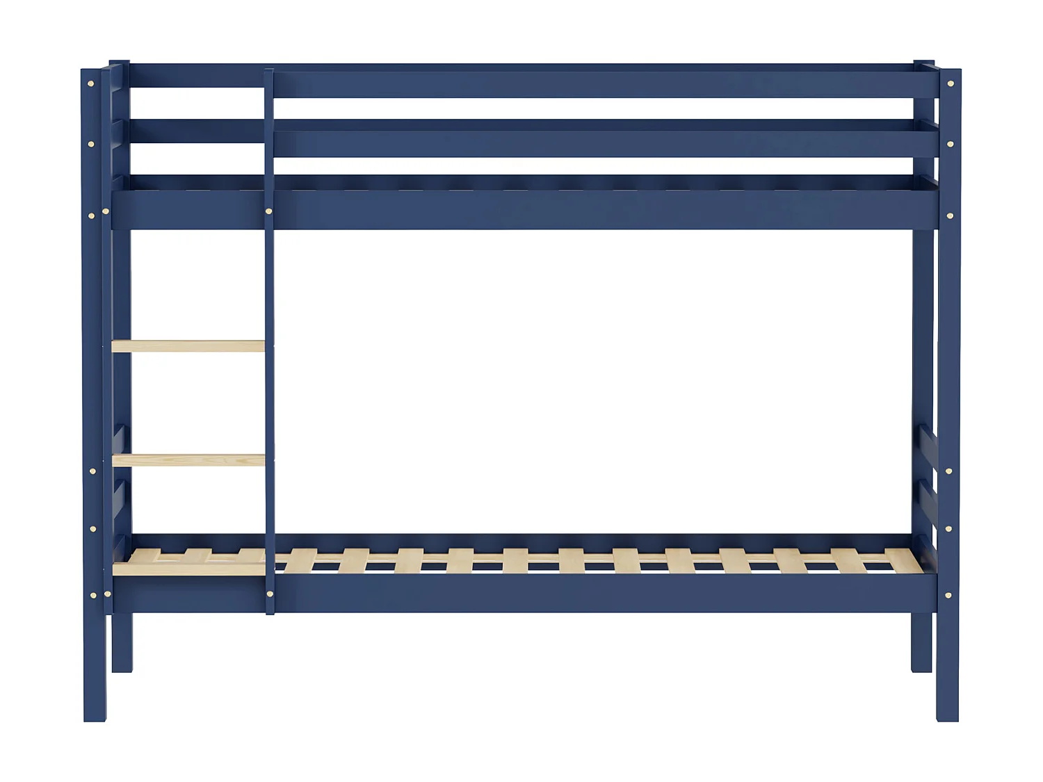 Kinderstapelbed 190x90cm donkerblauw AMBER