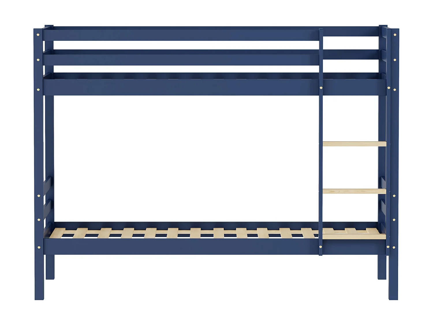 Kinderstapelbed 190x90cm donkerblauw AMBER