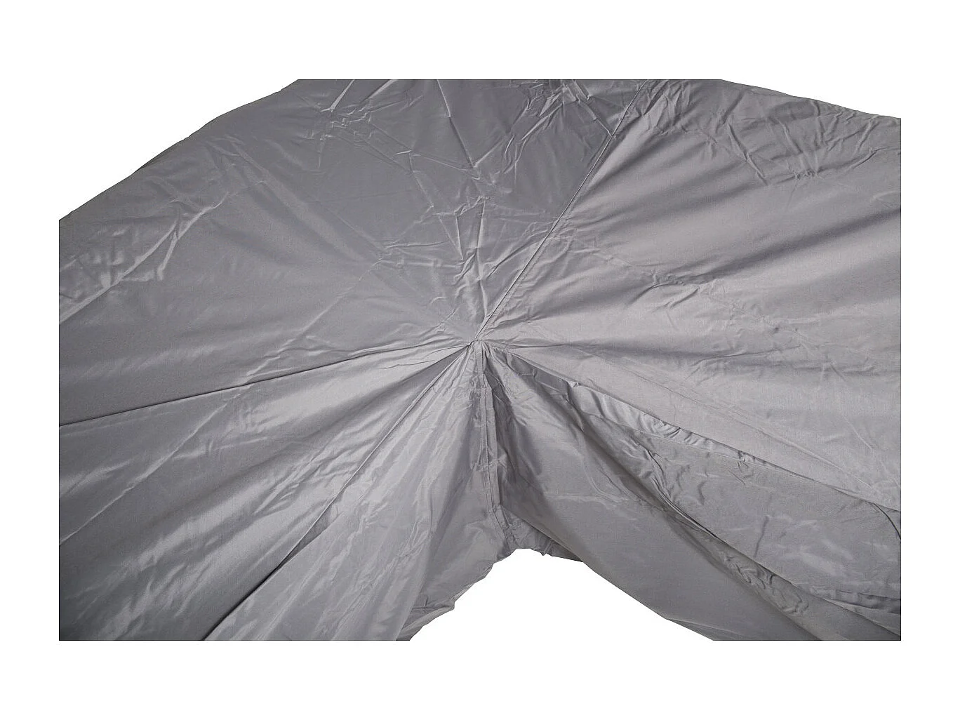 Furnco hoes voor tuinmeubelen L-vormig 203x203x80x86cm grijs.
