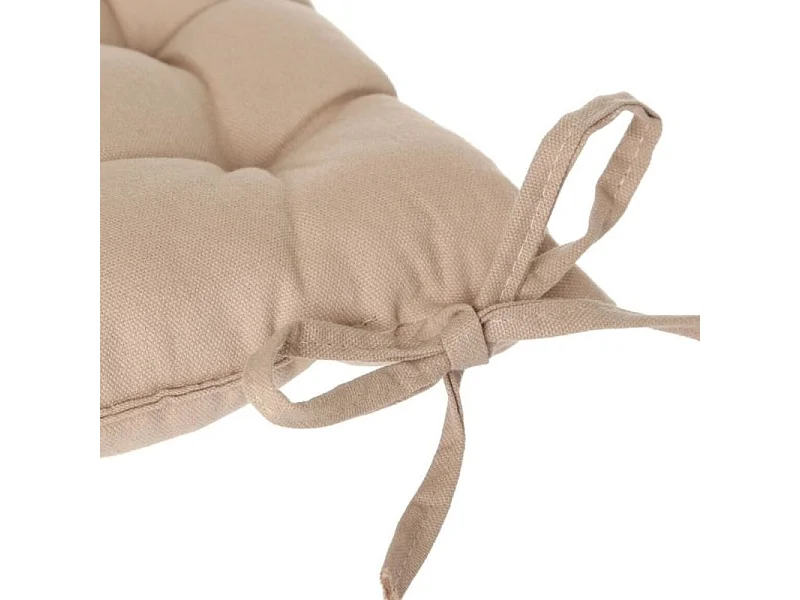 Galette de Chaise "Binga" 38x38cm Lin