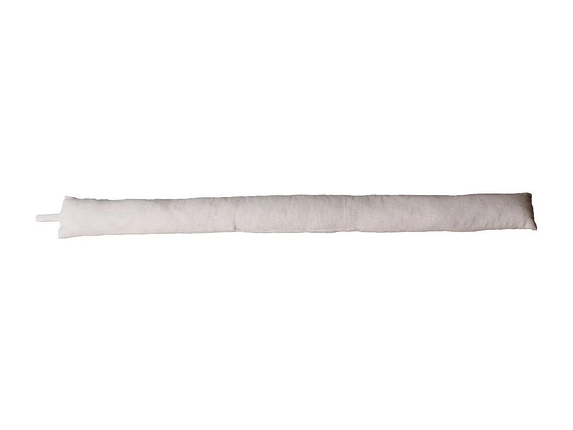 Boudin Bas de Porte en Coton "Dune" 80cm Écru