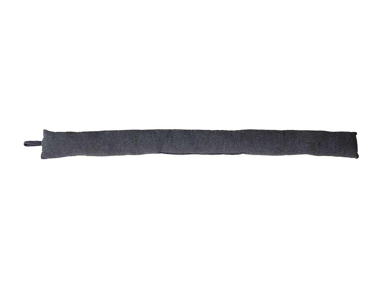 Boudin Bas de Porte en Coton "Dune" 80cm Gris Foncé