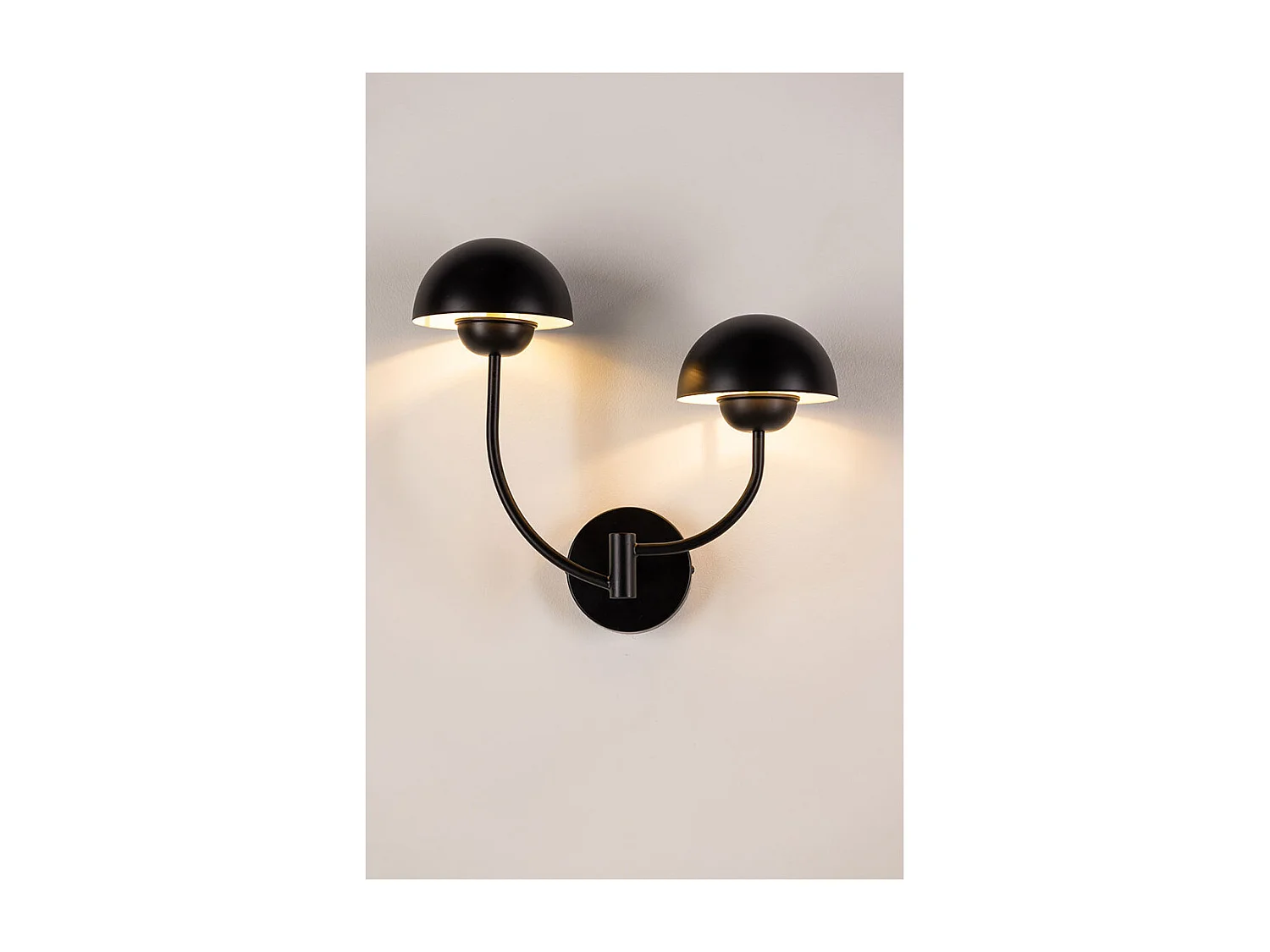 Lyckorna Beleuchtung Wandlampe 40x20x35cm schwarz.