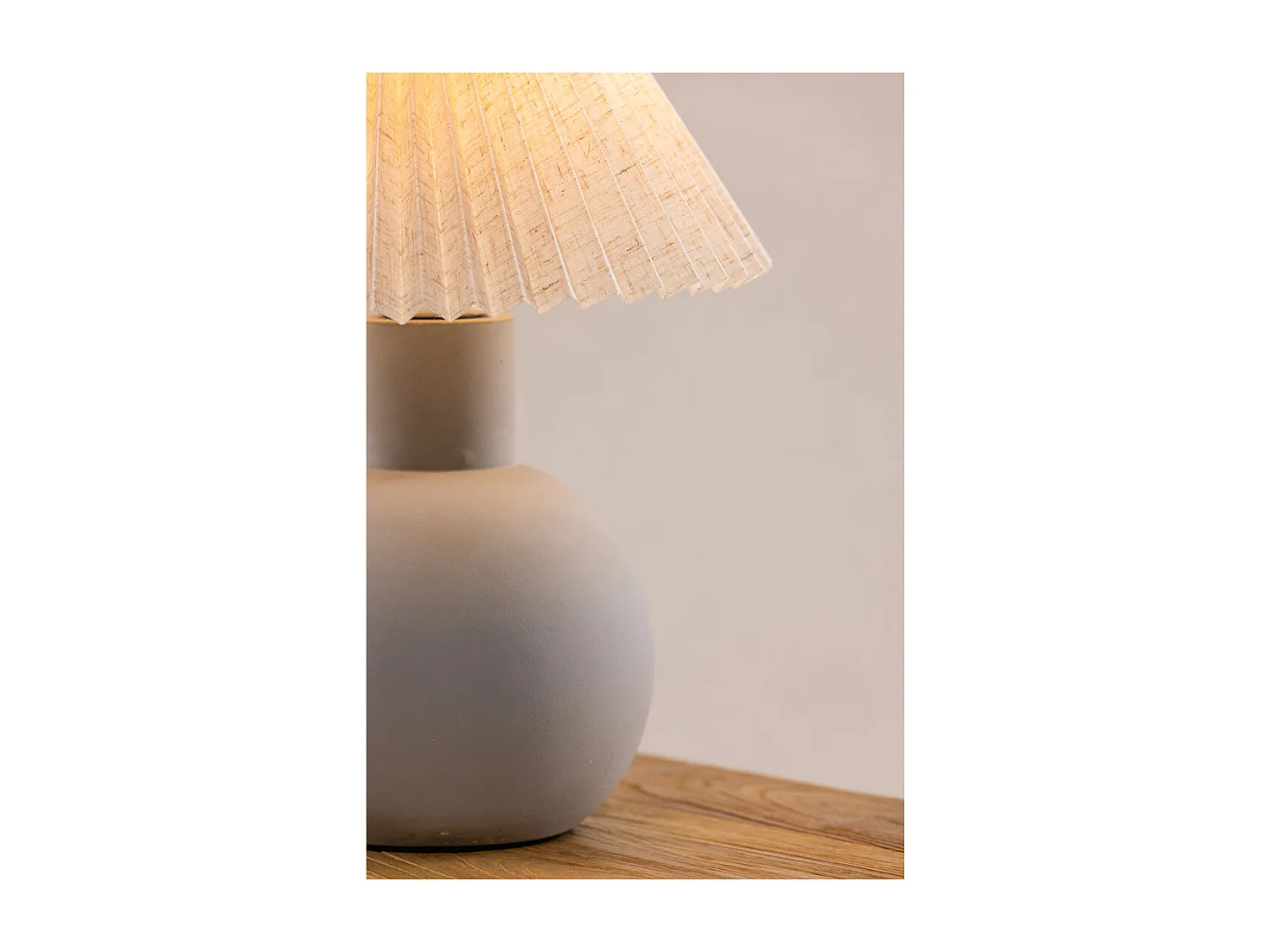 Älvsborg verlichting tafellamp 25x25x37cm grijs.