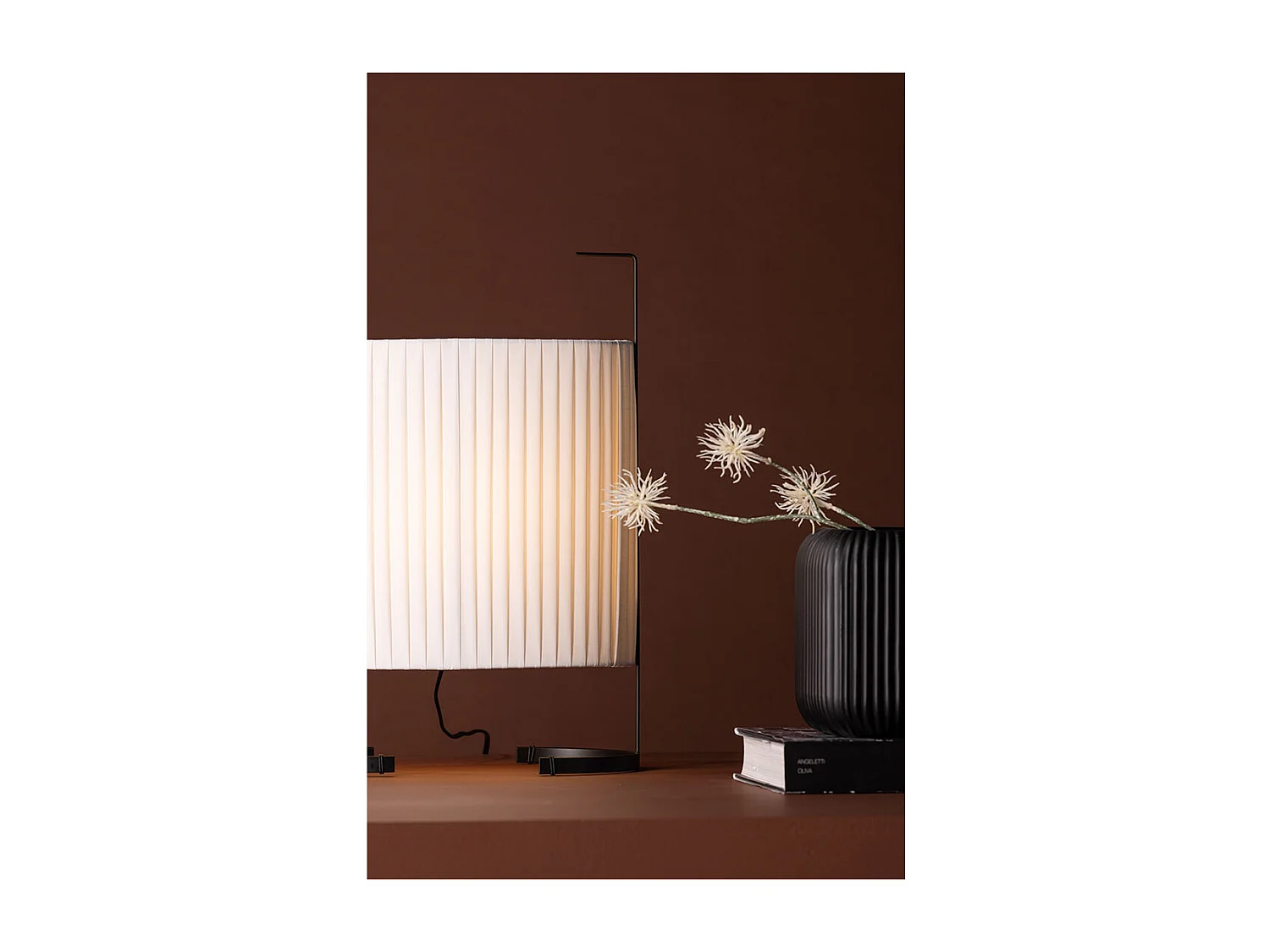 Rennes - Small verlichting vloerlamp 35x20x48cm beige.