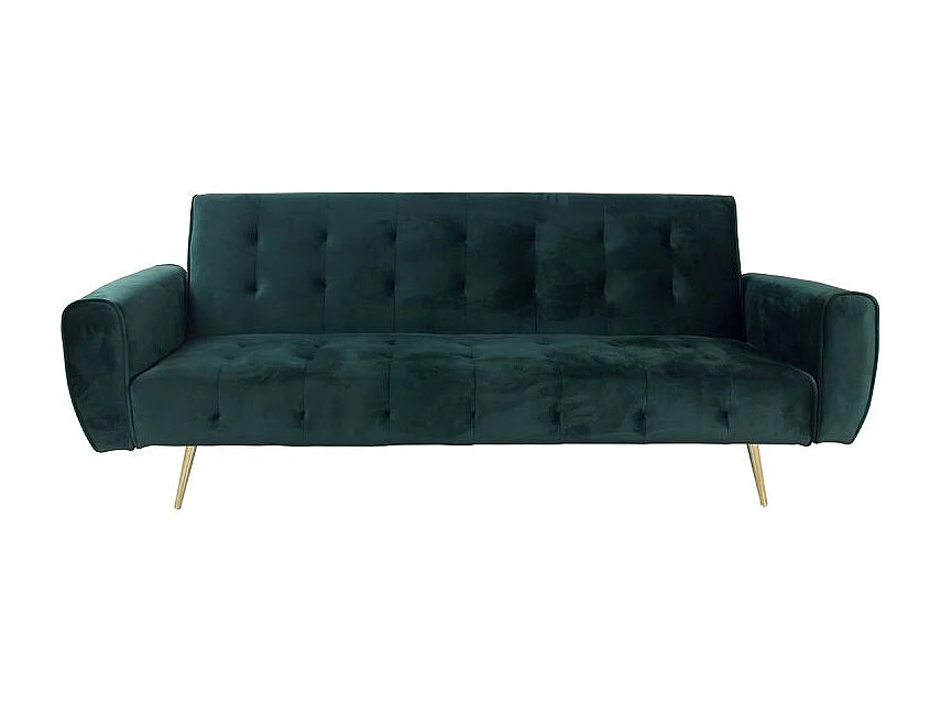 Canapé Convertible Scandinave "Porto" 213cm Vert