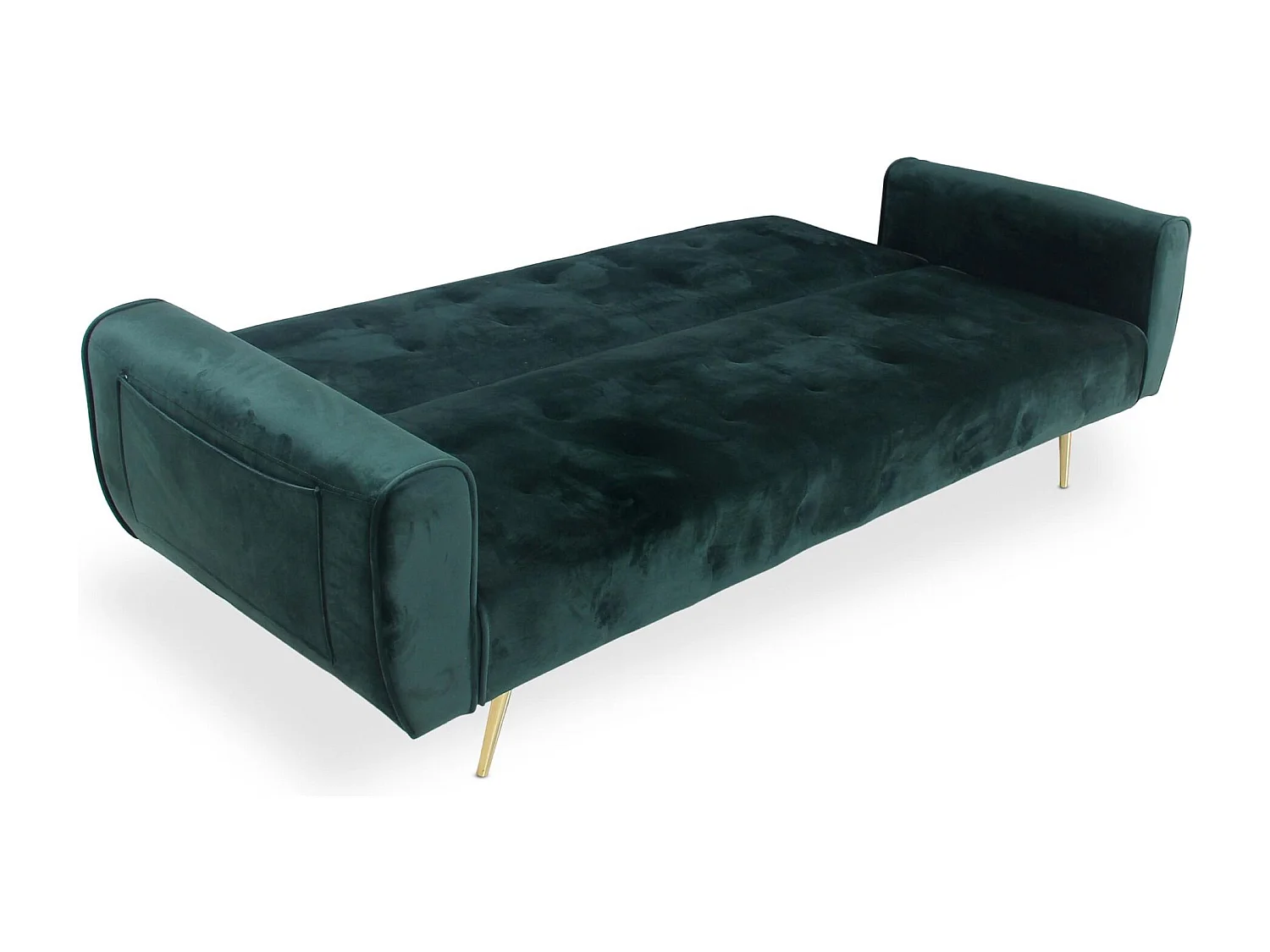 Canapé Convertible Scandinave "Porto" 213cm Vert
