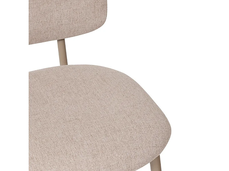 Lot de 4 Chaises de Bar "Kamili" 108cm Beige