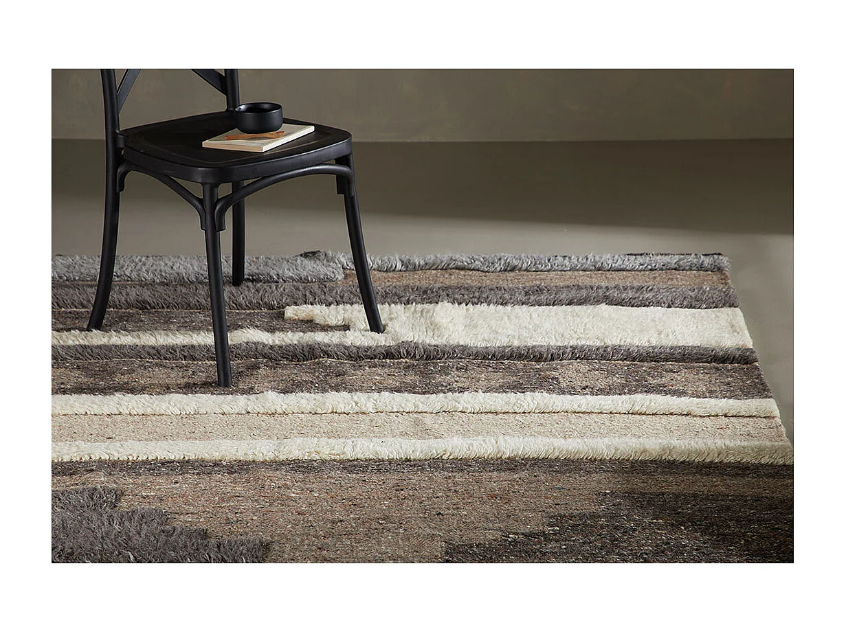 Vincent tapis 350x252cm blanc.