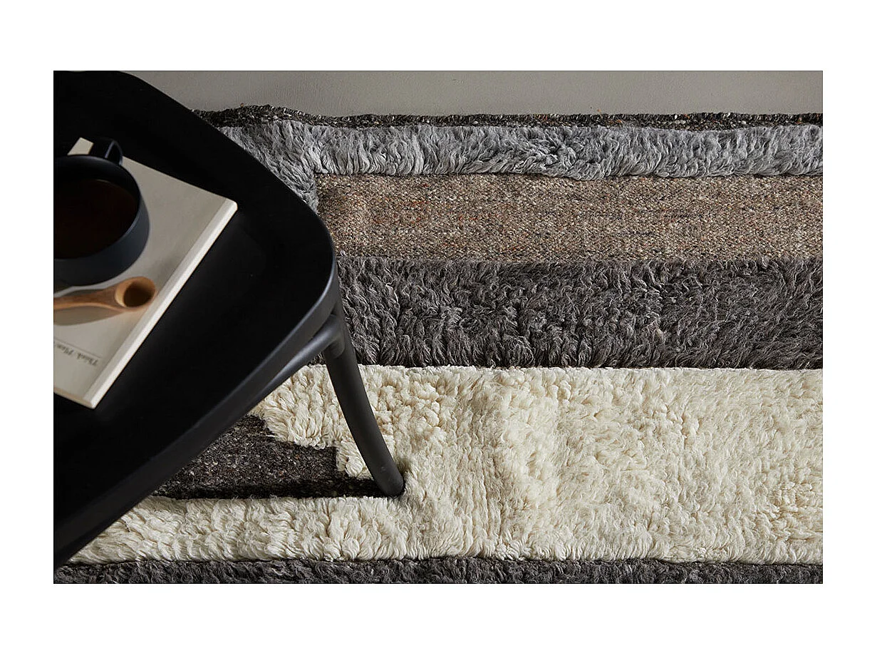 Vincent tapis 350x252cm blanc.