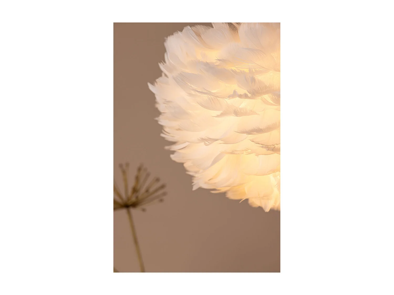 Nicola éclairage lampe pendentif 35x35x20cm blanc.