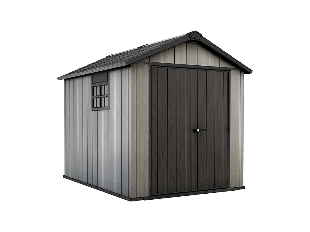 Casetta in resina OAKLAND BROSSIUM 759 – 6,5 m² – Grigio
