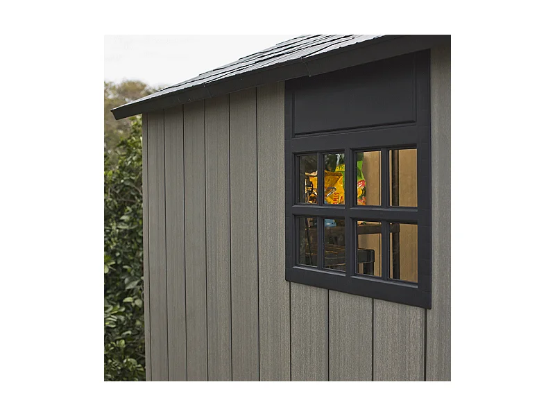 Casetta in resina OAKLAND BROSSIUM 759 – 6,5 m² – Grigio