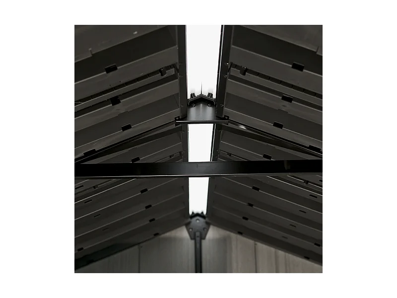 Casetta in resina OAKLAND BROSSIUM 759 – 6,5 m² – Grigio