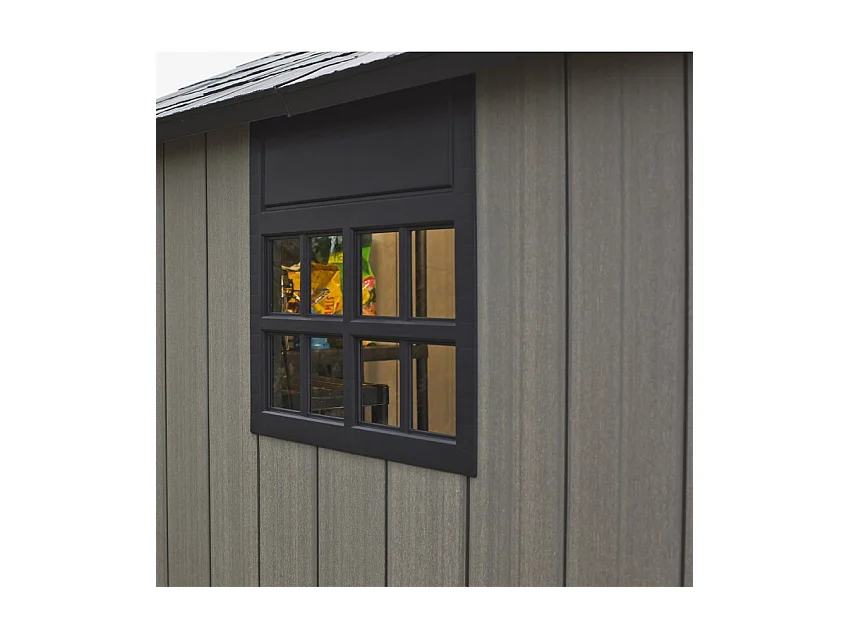 Casetta in resina OAKLAND BROSSIUM 759 – 6,5 m² – Grigio