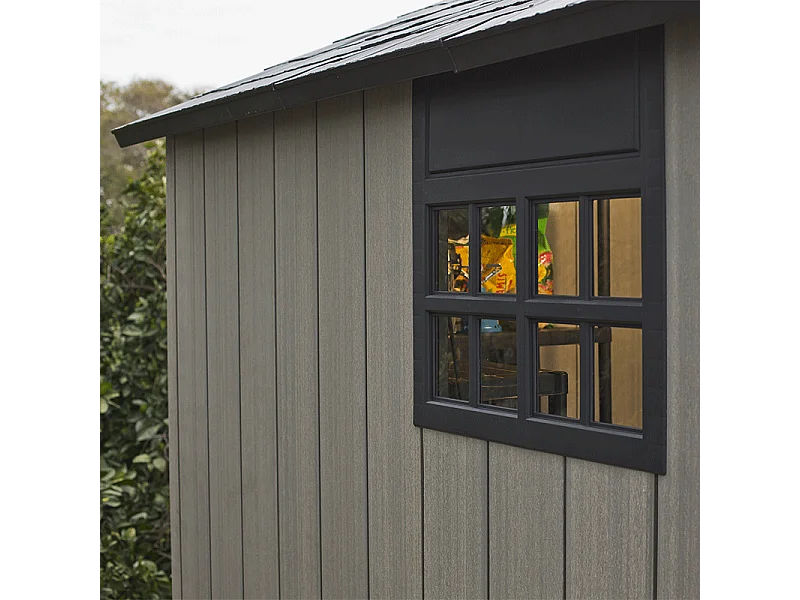 Casetta in resina OAKLAND BROSSIUM 759 – 6,5 m² – Grigio