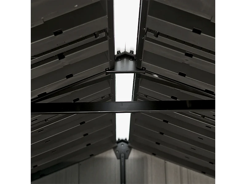 Casetta in resina OAKLAND BROSSIUM 759 – 6,5 m² – Grigio