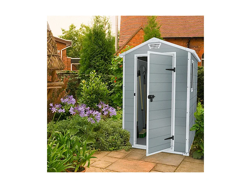 Casetta in resina - PREMIUM MANOR 46S - 2,5 m² - Grigio